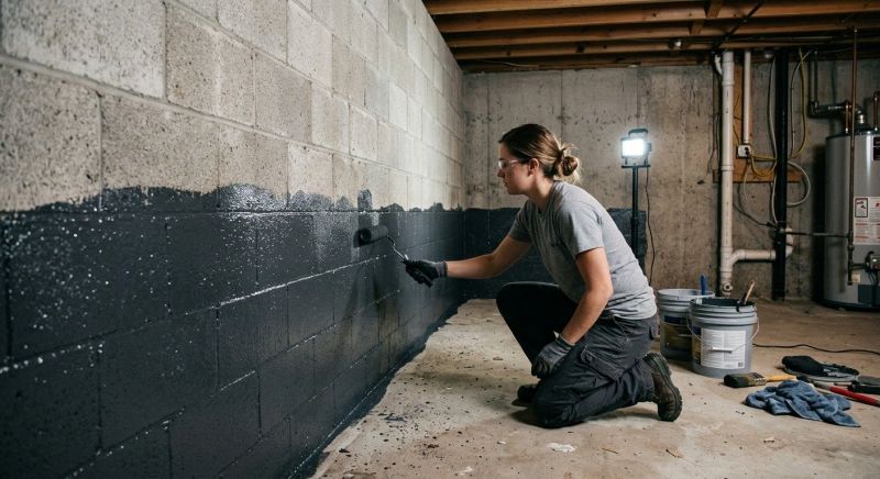 Basement Walls Waterproofing in Birmingham, AL